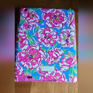 Lilly Pulitzer IPad Cover. Good Condition